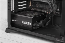 Corsair RM850x Fully Modular Low-Noise ATX Power Supply – ATX 3.1 Compliant, PCIe 5.1 Support, Cybenetics Gold Efficiency, Native 12V-2x6 Connector – Black - Image 2