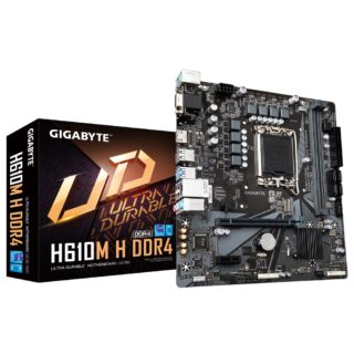 Gigabyte H610M H DDR4 LGA1700 Gaming Motherboard
