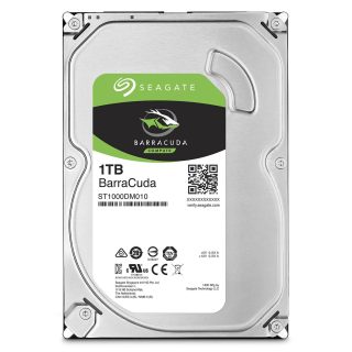 Seagate 1TB BarraCuda SATA 6Gb/s 7200 RPM 64MB Cache 3.5 Inch Desktop Hard Drive
