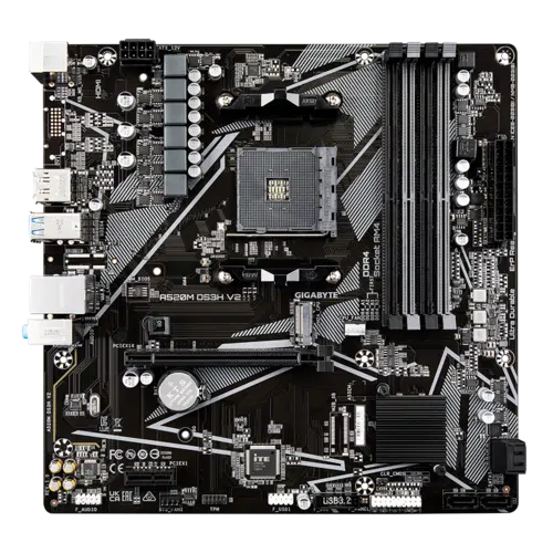 Gigabyte A520M DS3H V2 Motherboard - Image 2