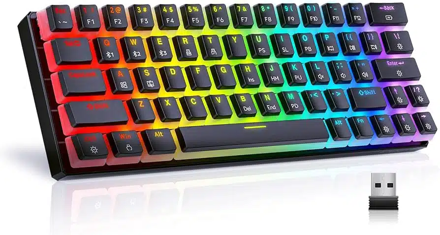 MECHANICAL KEYBOARD 60% TK-63 PRO TEZARRE - Image 2