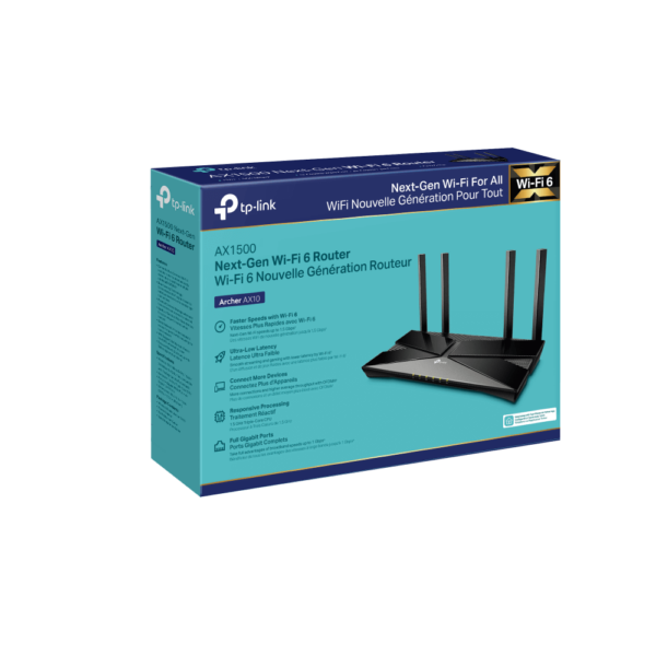 TP-LINK AX1500 WiFi 6 Router ARCHER AX10 - Image 2