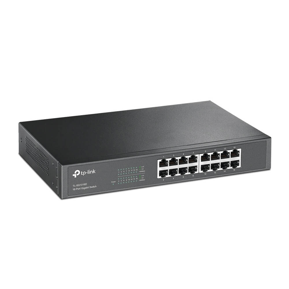 TP-Link TL-SG1016D - 16-Port Gigabit Desktop/Rackmount Switch - Image 4