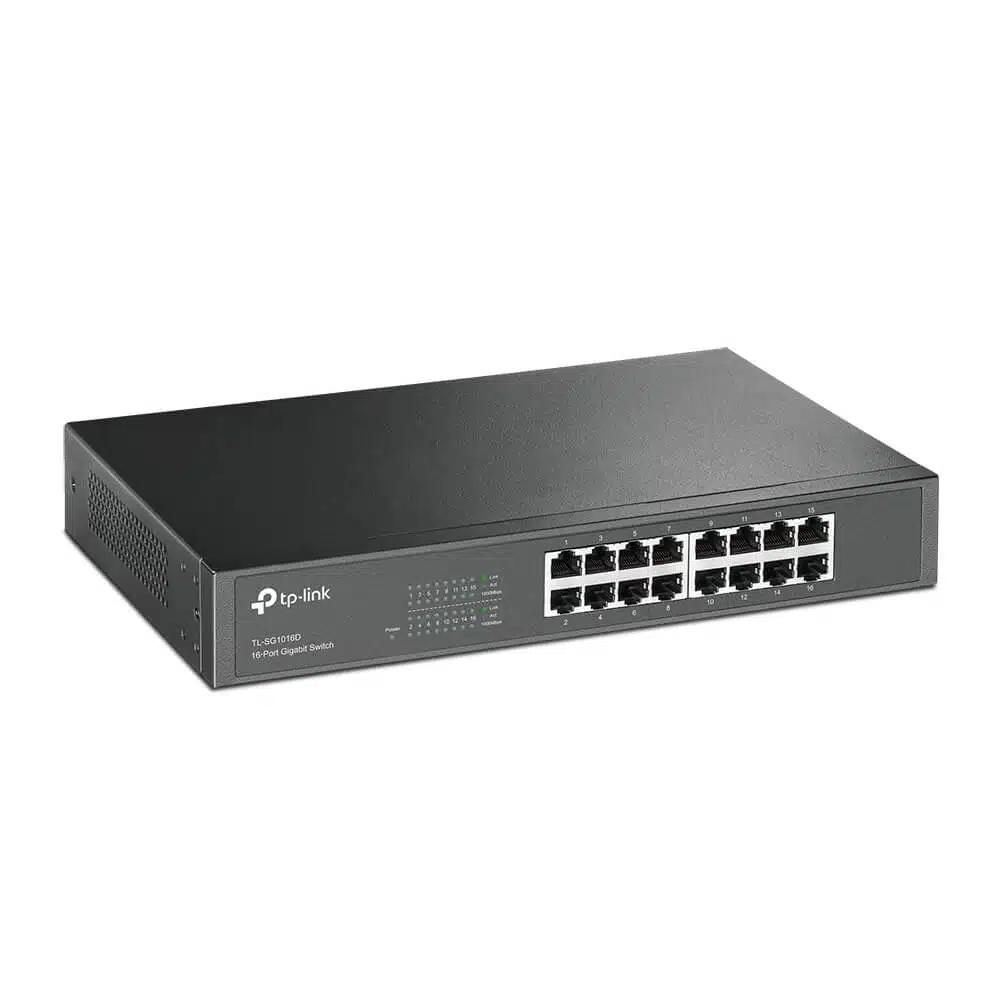 TP-Link TL-SG1016D - 16-Port Gigabit Desktop/Rackmount Switch - Image 4