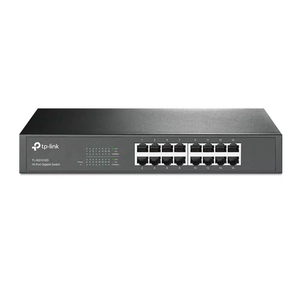 TP-Link TL-SG1016D - 16-Port Gigabit Desktop/Rackmount Switch - Image 2