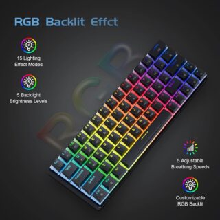 MECHANICAL KEYBOARD 60% TK-63 PRO TEZARRE