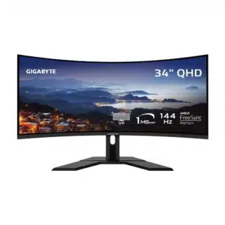 GIGABYTE G34WQC Curved Gaming Monitor