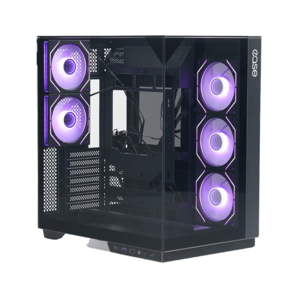 EASE EC125 RGB Glass CASE Black - Image 3