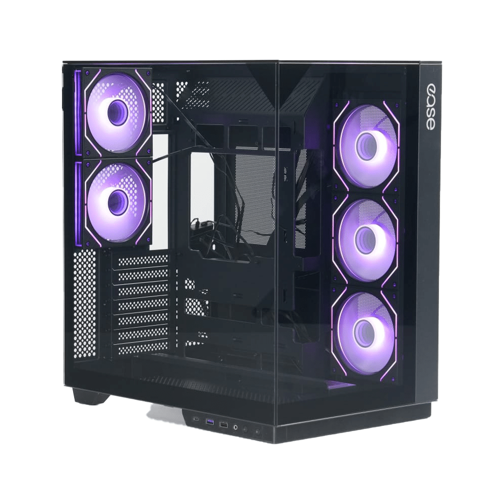EASE EC125 RGB Glass CASE Black - Image 3