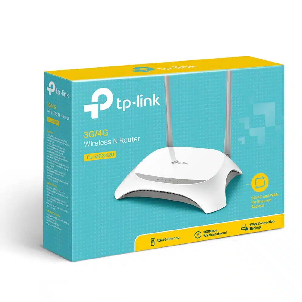 TP Link 3G/4G Wireless Router TL-MR3420 - Image 4
