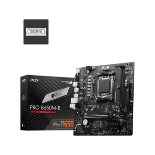 MSI PRO B650M-B Motherboard for AMD AM5 DDR5