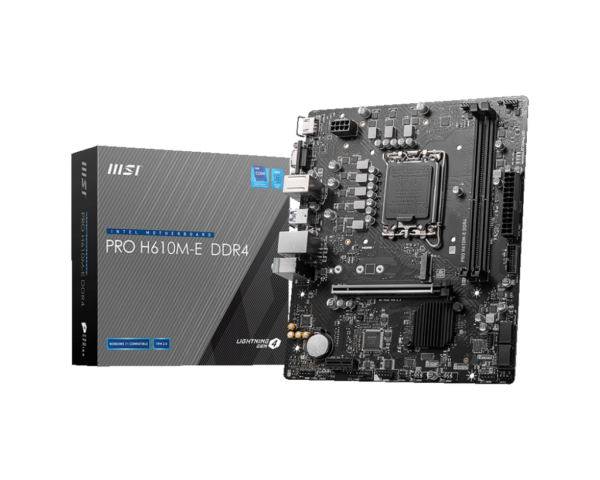 MSI PRO H610M-E Intel Motherboard | DDR5
