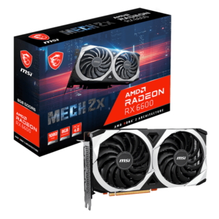 MSI RX 6600 MECH 2X 8GB Duel Fan