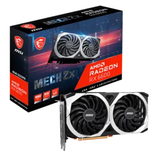 MSI RX 6600 MECH 2X 8GB Duel Fan