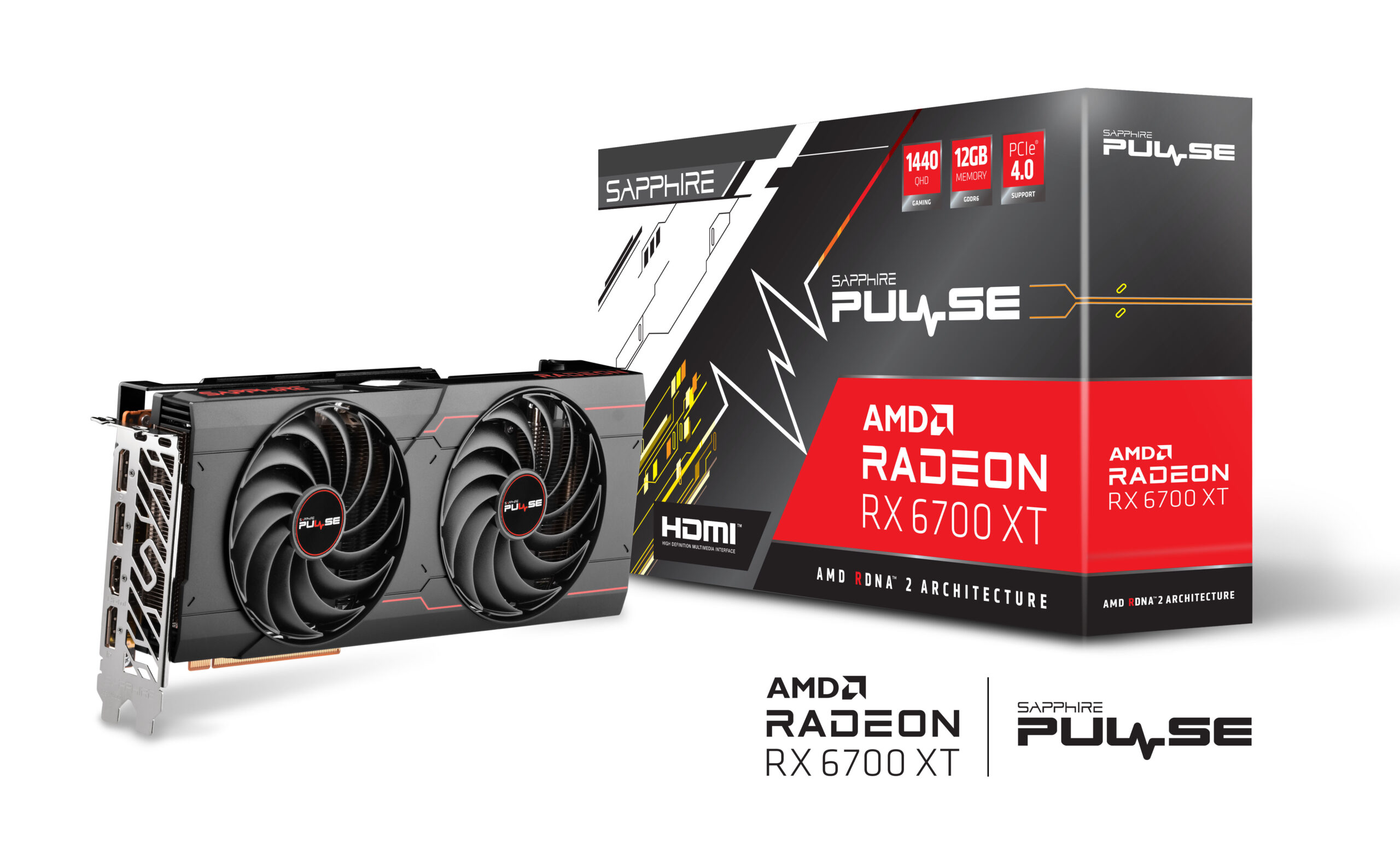 Sapphire PULSE AMD Radeon™ RX 6700 XT