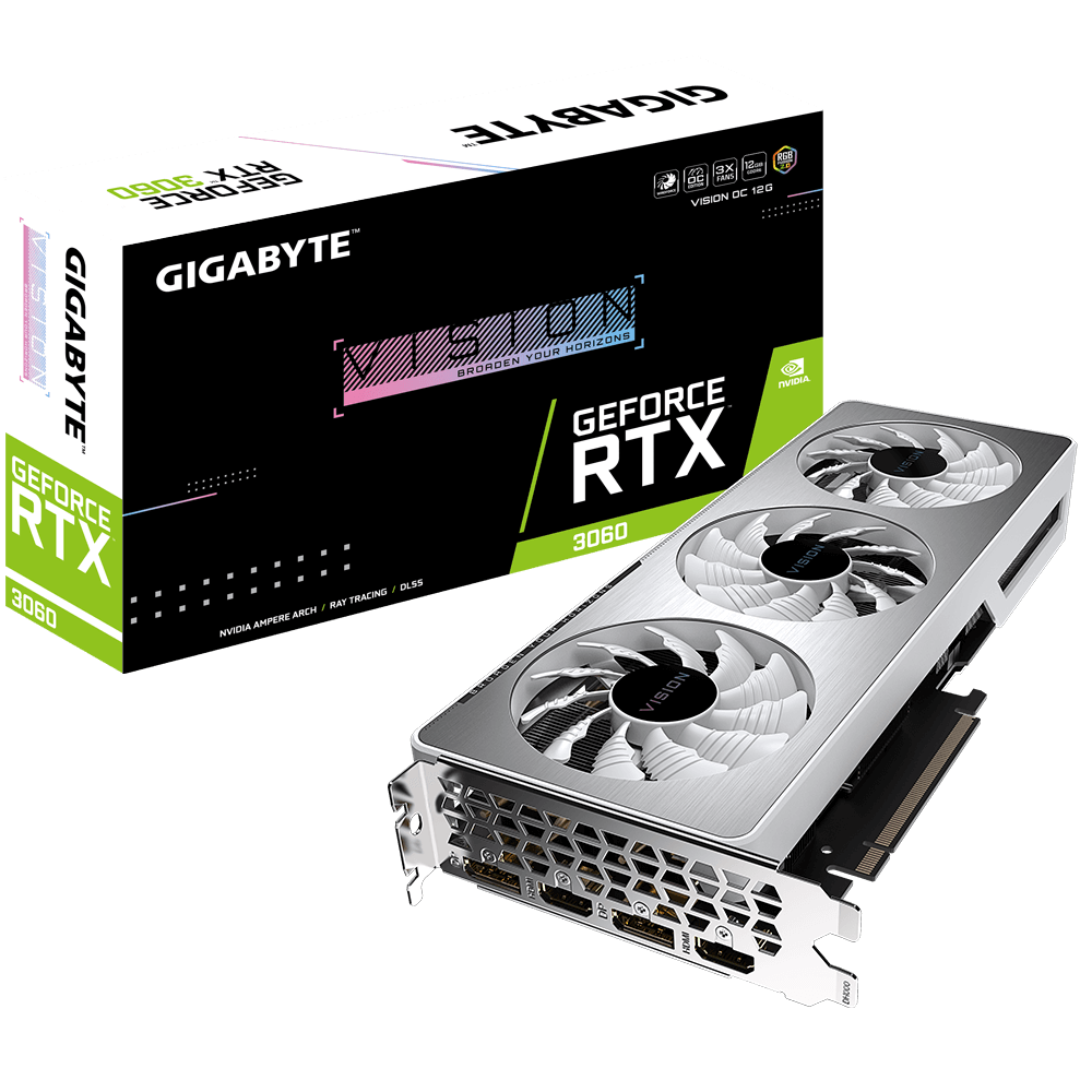 GIGABYTE GeForce RTX™ 3060 VISION OC 12GB