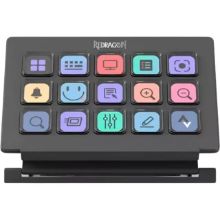 REDRAGON SS-550 STREAMCRAFT 15 CUSTOMIZED LED KEYS