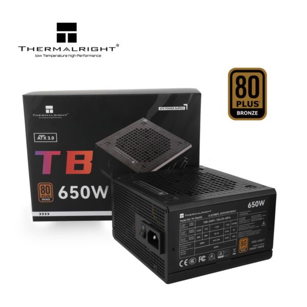 Thermalright TB-650S 650W 80 Plus Bronze PSU