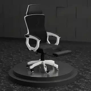Boost Comfort Ergonomic Gaming Chair with Footrest