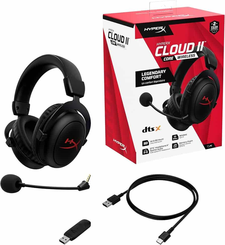 HyperX Cloud II Core || Wireless Gaming Headset