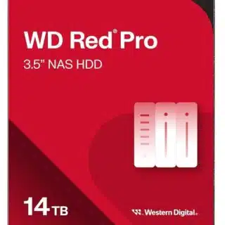 INTERNAL HARD DRIVE DESKTOP 14TB WESTERN DIGITAL WD RED NAS