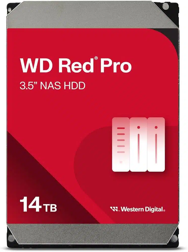 INTERNAL HARD DRIVE DESKTOP 14TB WESTERN DIGITAL WD RED NAS