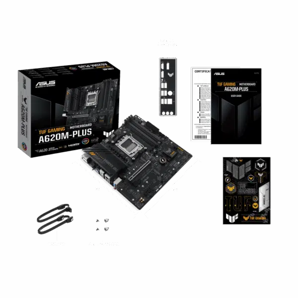 ASUS TUF GAMING A620M-PLUS AMD AM5 DDR5 Ryzen Motherboard