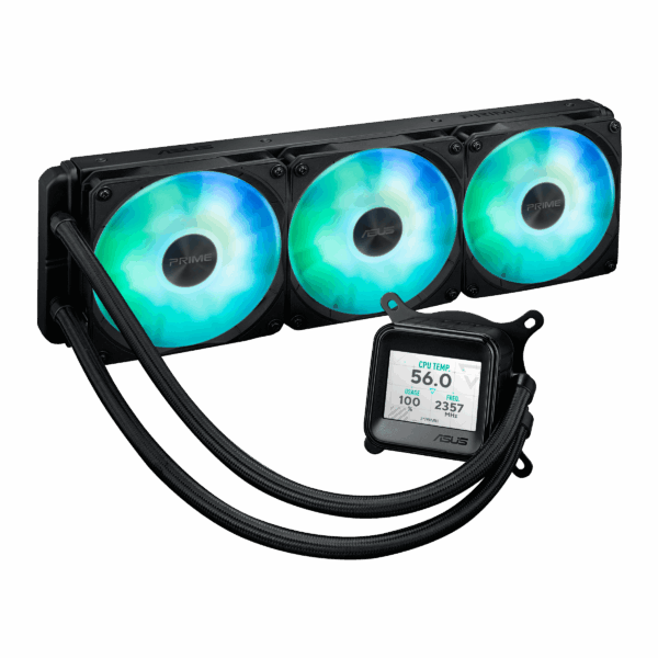ASUS PRIME LC 360 ARGB LCD Liquid CPU Cooler 360mm
