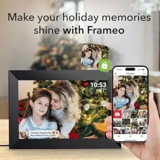 jimwey smart wifi photo frame frameo