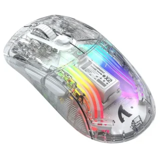 Attack Shark X2 RGB Wireless Gaming Mouse -white
