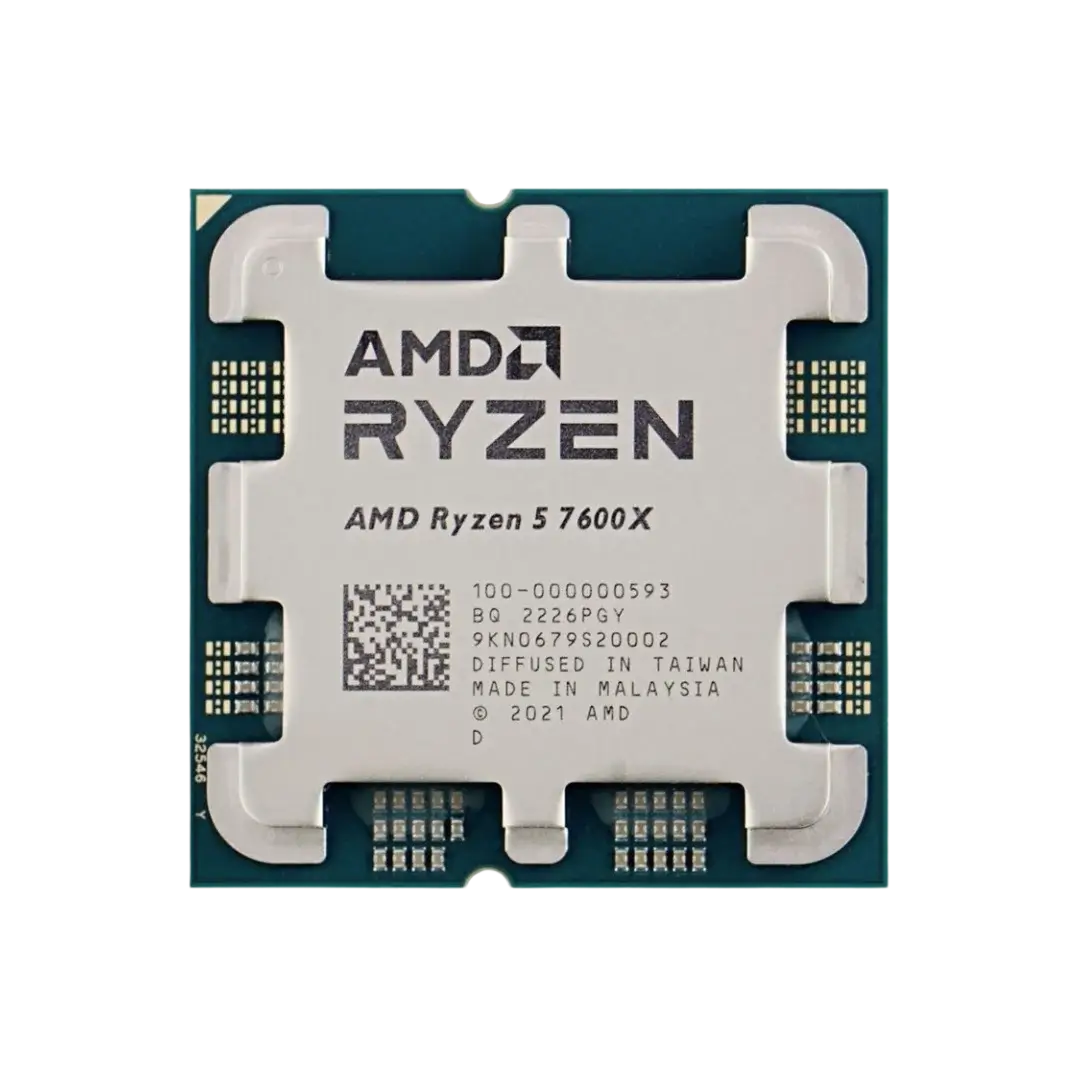 AMD Ryzen 5 7600X CHIP 6 Cores 12 Threads