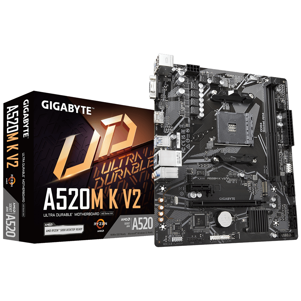 GIGAYBTE A520M K V2 AM4 Ryzen DDR4 Motherboard