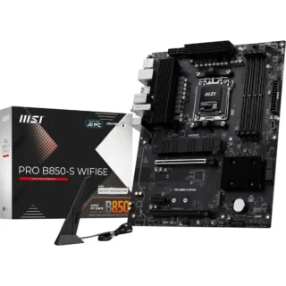MSI Pro B850-S WIFI6E ATX AM5 DDR5 Gaming Motherboard