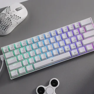 Redragon K630W Dragonborn RGB Mechanical Gaming Keyboard (White)
