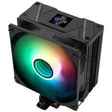Thermalright Assassin Spirit 120 Vision Black ARGB CPU Air Cooler with 1.54 inch IPS Display