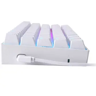 Redragon K630W Dragonborn RGB Mechanical Gaming Keyboard (White)