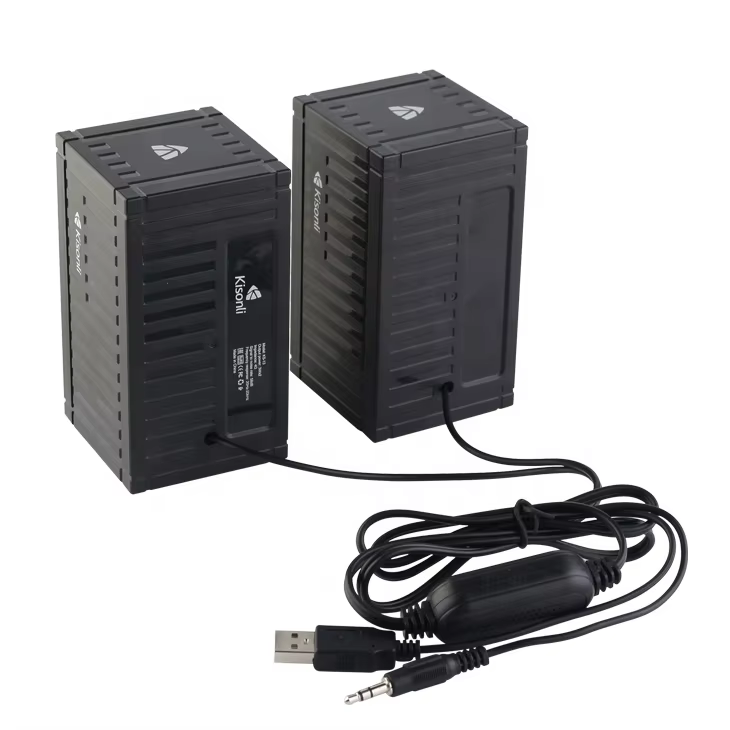 Kisonli KS-13 USB Stereo Speaker whilegeek