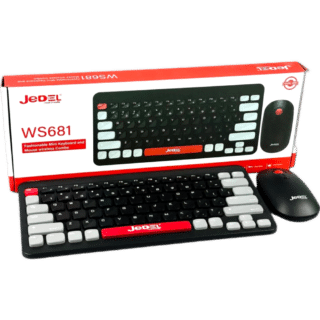 EDEL WS681 Mini Stylish Wireless Keyboard Mouse Combo WHILEGEEK