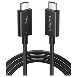 UGREEN USB C THUNDERBOLT 4 40Gbps 100 WATT CABLE 0.8 METER 30389