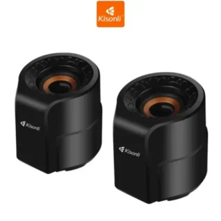 Kisonli A-909 Computer Mini Wired desktop portable Speakers whilegeek