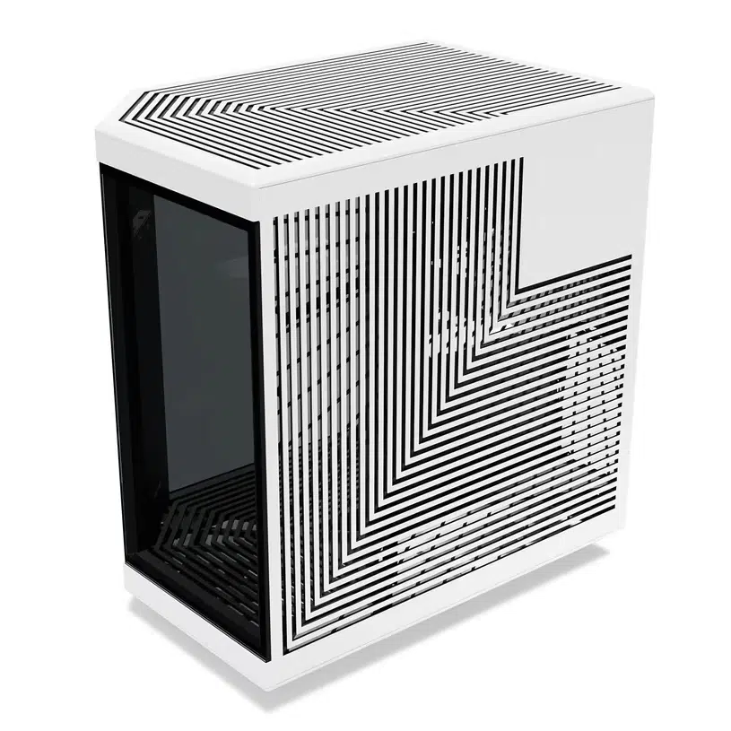 Hyte Y70 Touch Infinite Modern Aesthetic Mid-Tower ATX Gaming Case with LCD Screen - Panda
