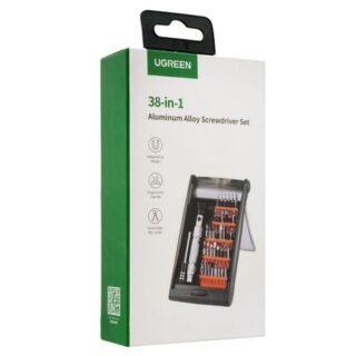 UGREEN 80459 38-IN-1 ALUMINUM ALLOY SCREW DRIVER SET