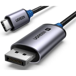 UGREEN USB C TO DP DISPLAY PORT 8K 2M CABLE whilegeek