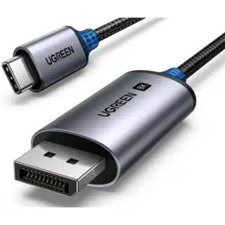 UGREEN USB C TO DP DISPLAY PORT 8K 2M CABLE whilegeek