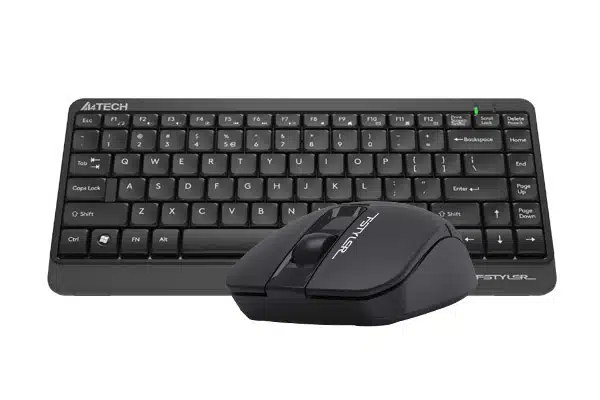 A4Tech Fstyler FG1112 Wireless Multimedia Compact Keyboard & Mouse Combo whilegeek