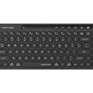 A4Tech Fstyler FBK36C AS Bluetooth and 2.4G Rechargeable Keyboard whilegeek