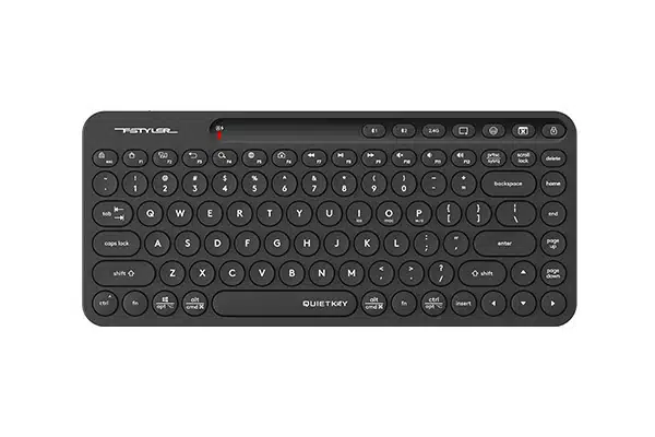 A4Tech Fstyler FBK36C AS Bluetooth and 2.4G Rechargeable Keyboard whilegeek