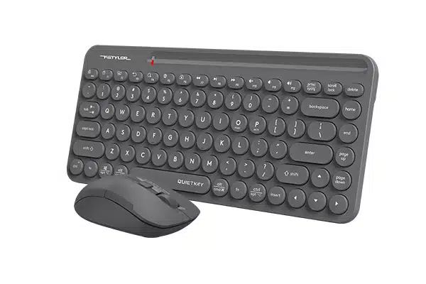 A4Tech Fstyler FG3200 Air2 2.4G Wireless QuietKey Compact Keyboard & Mouse Combo whilegeek