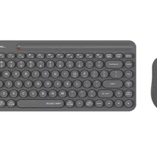 A4Tech Fstyler FG3200 Air2 2.4G Wireless QuietKey Compact Keyboard & Mouse Combo whilegeek