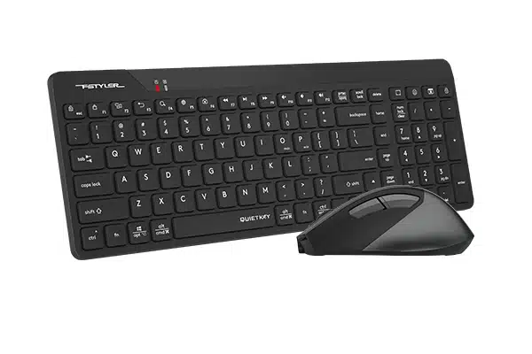 A4Tech Fstyler FG2400 Air2 2.4G Wireless Power-Saving QuietKey Keyboard & Mouse Combo whilegeek
